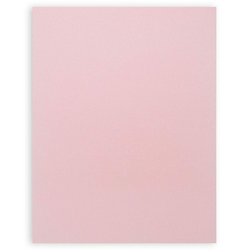 Paper Junkie 50 Sheet Pink Translucent Vellum Paper for Invitations and Tracing 8.5 x 11 Inch