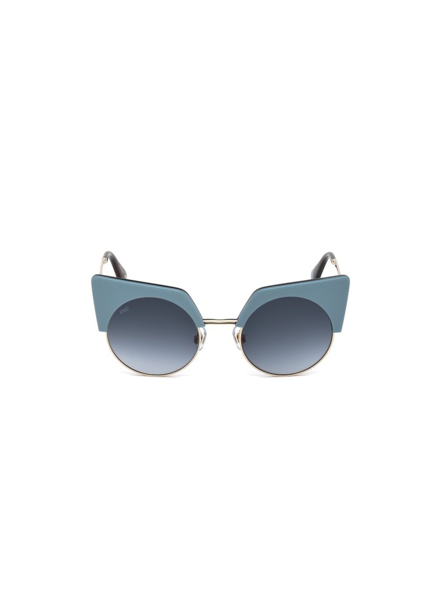 WEB EYEWEAR Blue Round Sunglasses for Women
