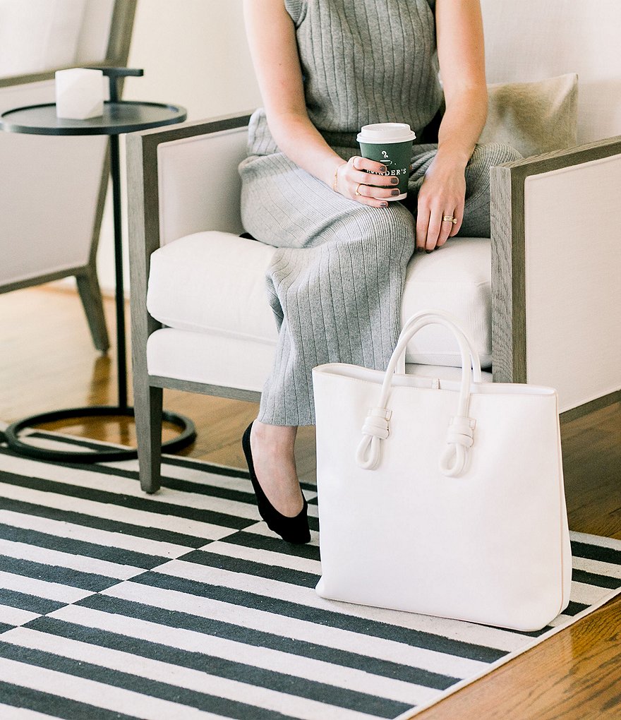 Create & Cultivate Essential Vegan Leather Tote Bag