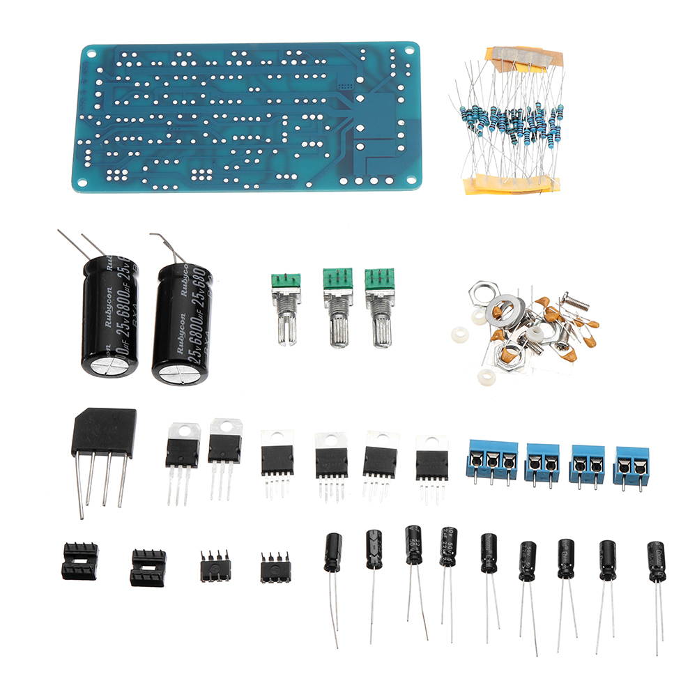 DIY TDA2030A Stereo Dual 12V AC 18W Digital Amplifier Board Kit MEGA BASS