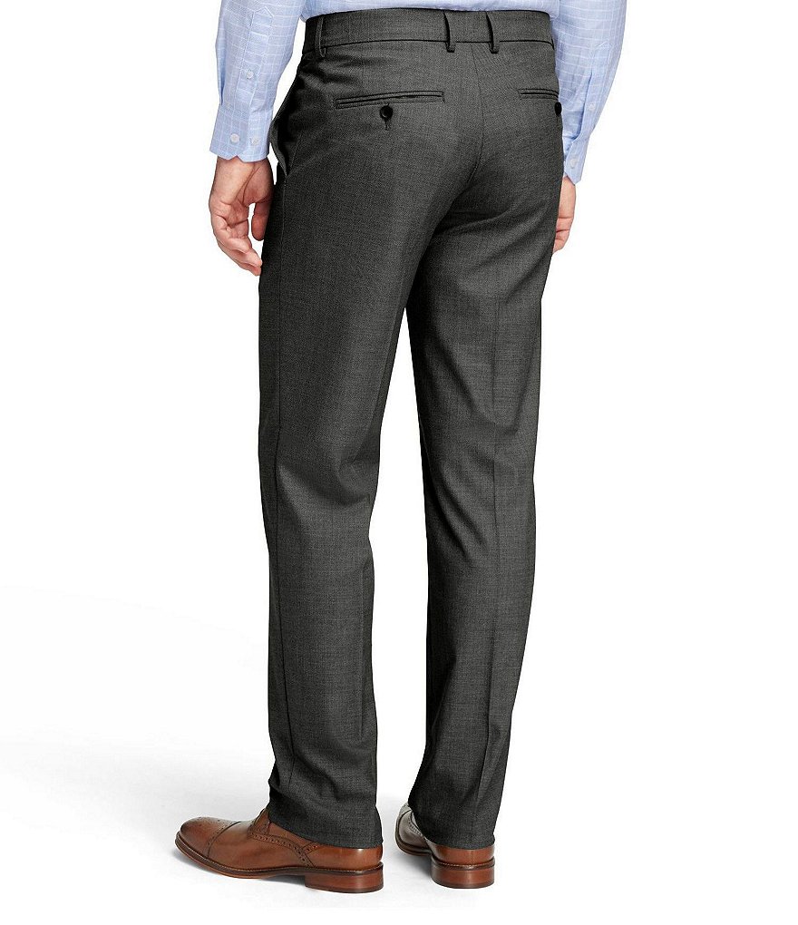 Johnston & Murphy Non-Iron Flat-Front Dress Pants