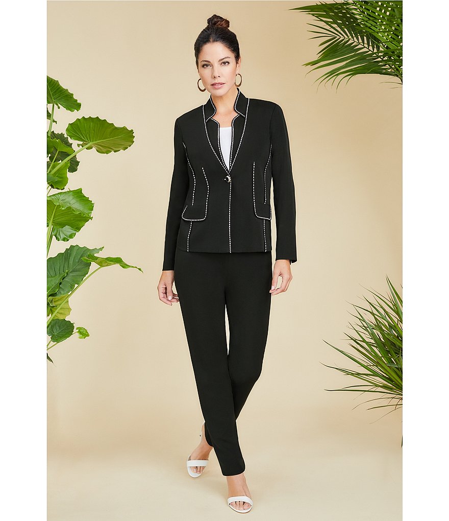 Ming Wang Scoop Neck Sleeveless Washable Tank