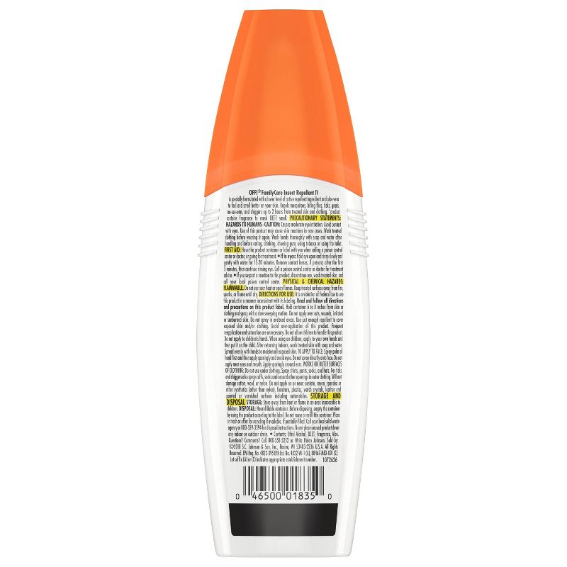 OFF! 6oz FamilyCare Insect Repellent Unscented