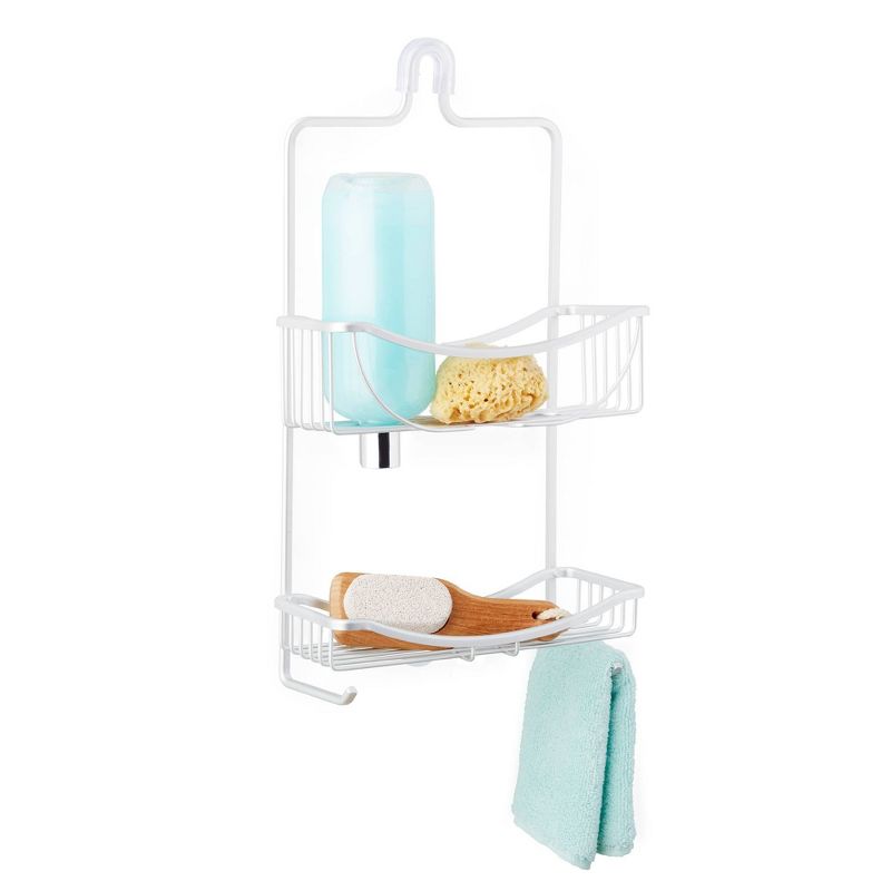 2 Tier Venus Shower Caddy Aluminum - Better Living Products