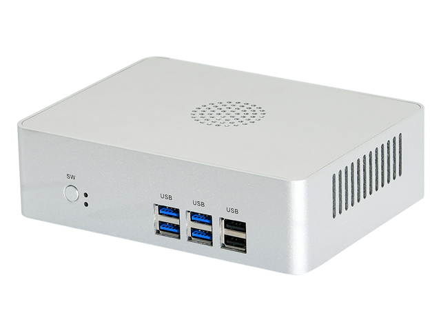 HUNSN Mini PC, Intel Core I7 6650U, Desktop Computer, HTPC, Kodi Box, Server, Windows 10 Pro/Linux Ubuntu, BM19, AC WiFi2.4+5Ghz/BT4.0/VGA/HDMI/4USB3.0/2USB2.0/LAN/Fan, (4G RAM/128G SSD)