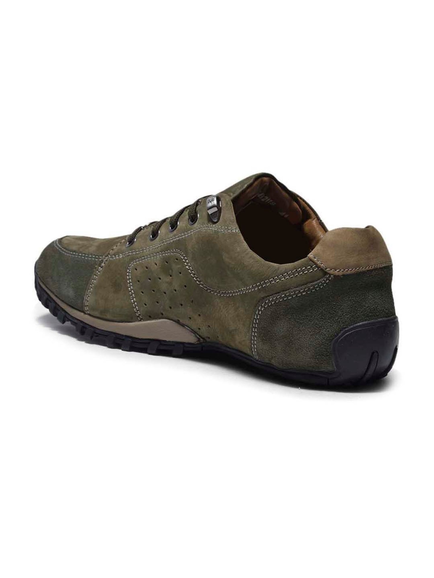 Woodland Men's Olive Green Outdoor Shoes