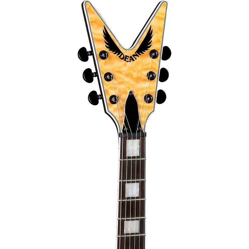 Dean Cadi Select Quilt Top Electric Guitar Gloss Natural