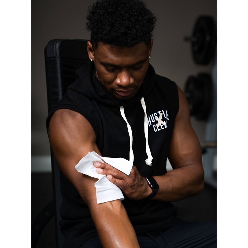 Hustle Clean Body Wipes Box Unscented - 10ct