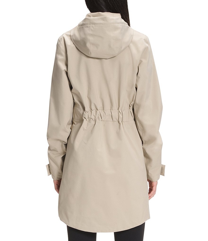 The North Face City Breeze Hooded Windproof Stand Collar Rain Parka II