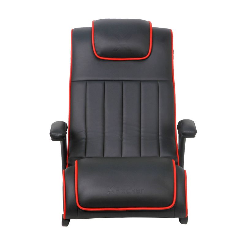 Pro Series H4 2.1 Dual Wireless and Bluetooth Floor Rocker Black/Red - X Rocker