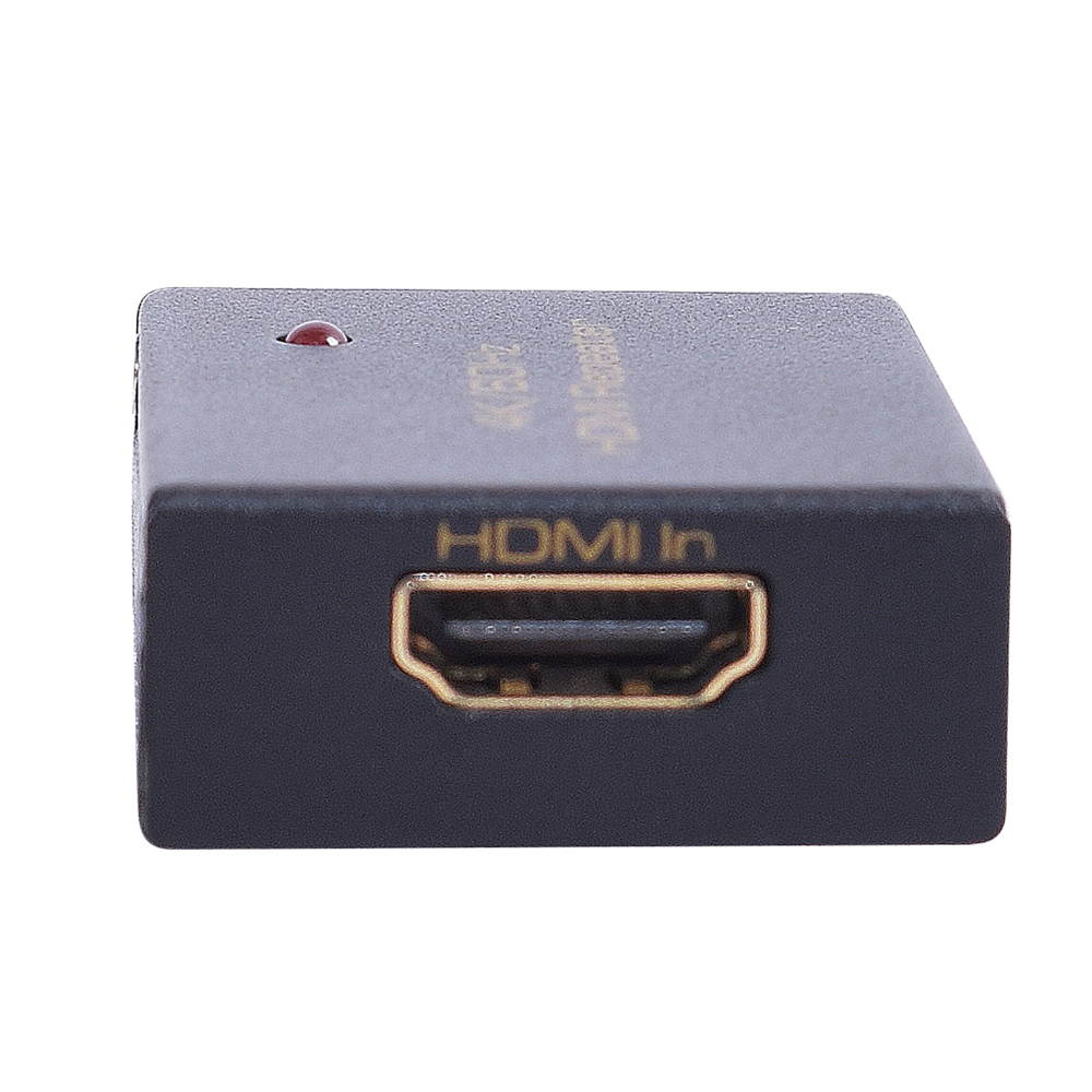 4K/60Hz HDMI Repeater 4Kx2K/60Hz Input/output HDMI Cable can be 15m for 1080P signal and the input/output HDMI cable can be 10m for 4K*2K signal