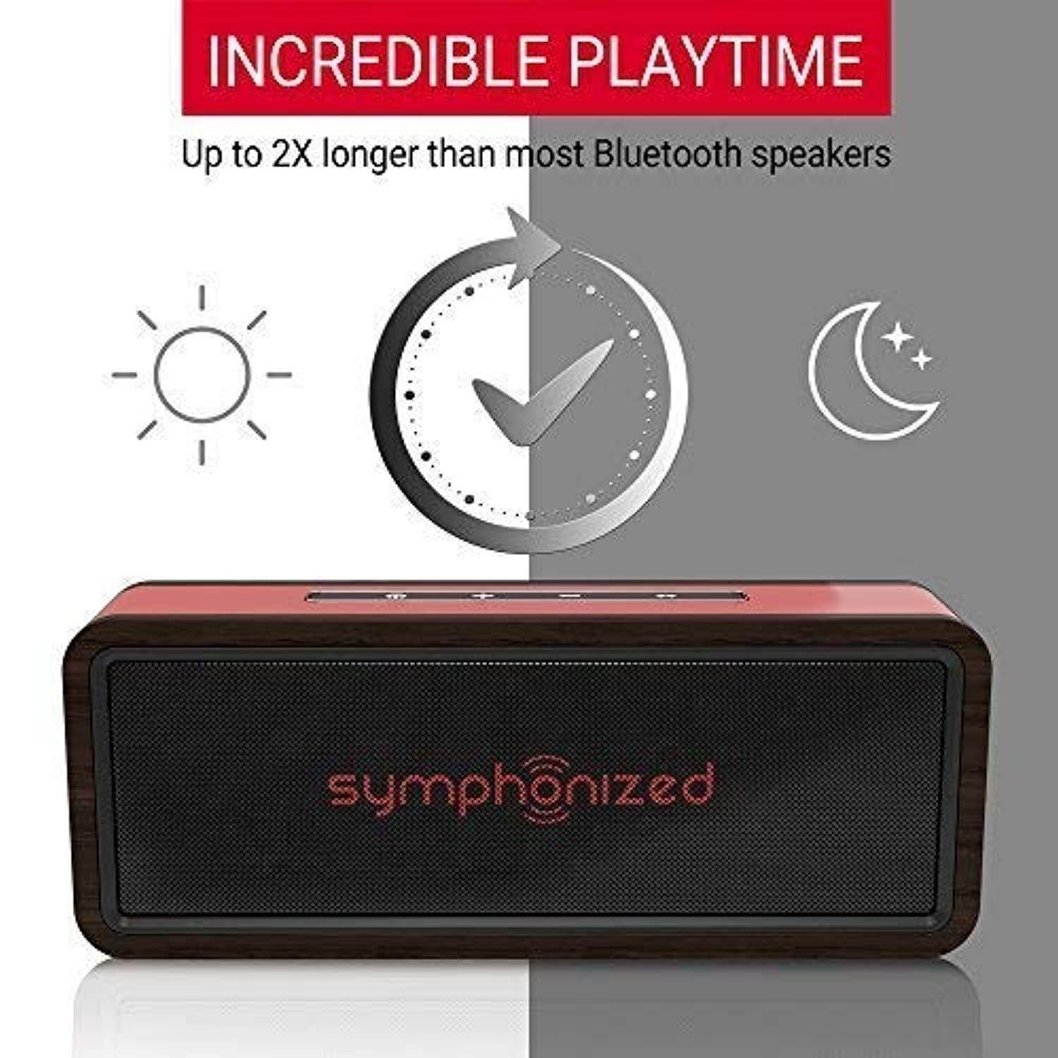 Symphonized NRG MFI Earbuds, Certified Lightning Earbuds Compatible and NXT 2.0 Bluetooth Wireless Portable Speaker