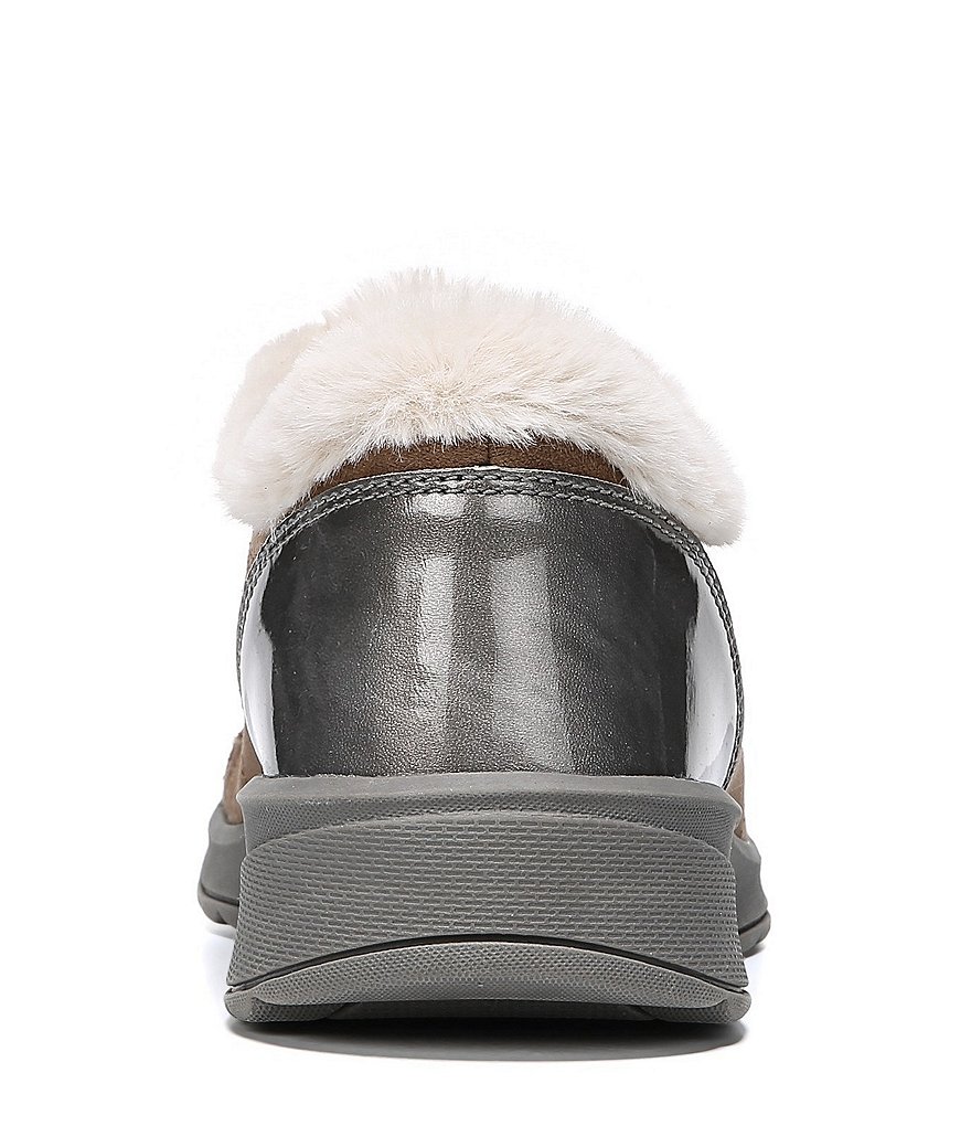 Bzees Premium Golden Faux Fur Lined Washable Ankle Booties