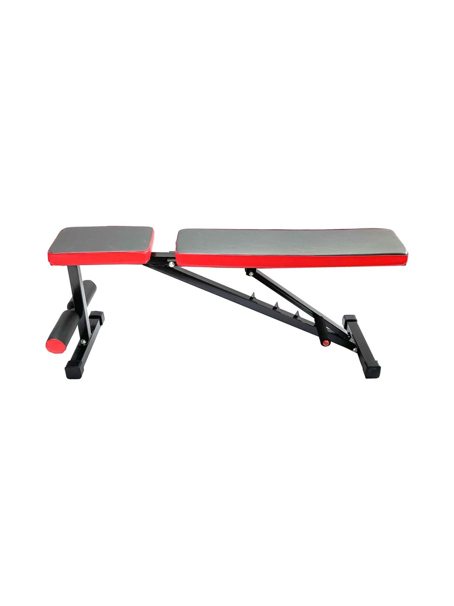 Protoner Adjustable Weight Lifting Bench (Red) Size - 122X51X18
