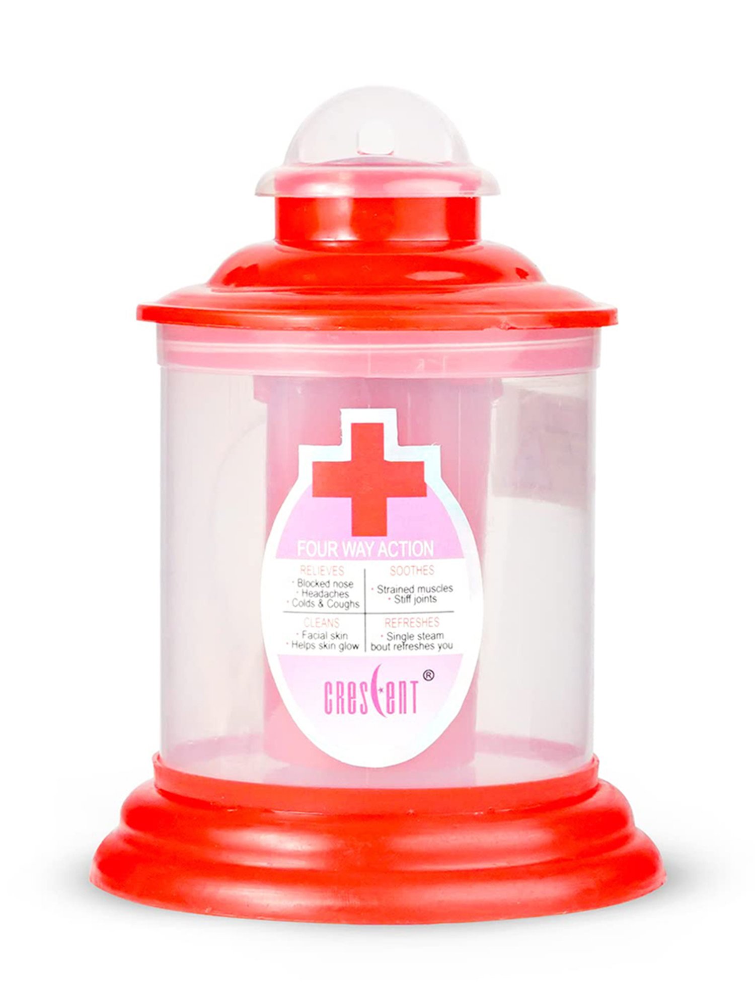 Crescent 3 in 1 Facial Steamer for face, Steamer Vaporizer for Cold & Cough, Facial Sauna (Blue)