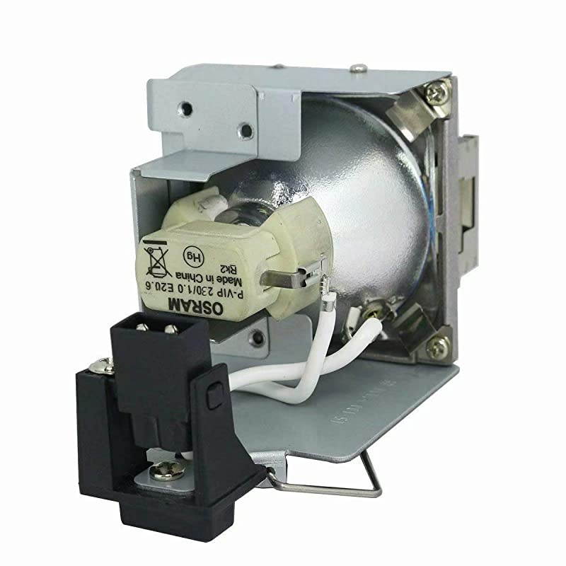 Original VLTEX320LP 499B043O50 Projector Lamp Assembly with Original Bulb with Housing Compatible with Mitsubishi EW330U EW331UST EX320ST EX320U EX321UST GW575 GX560 GX560ST GX565