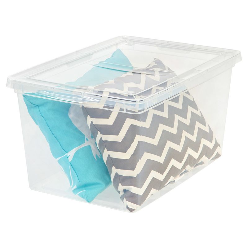 IRIS 6pk 58qt Plastic Storage Bin