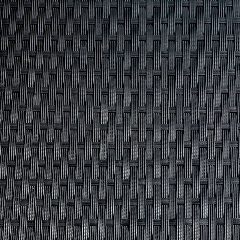 7pc Rattan Wicker Patio Sectional Sofa Set with Cushions & Pillows - Art Leon