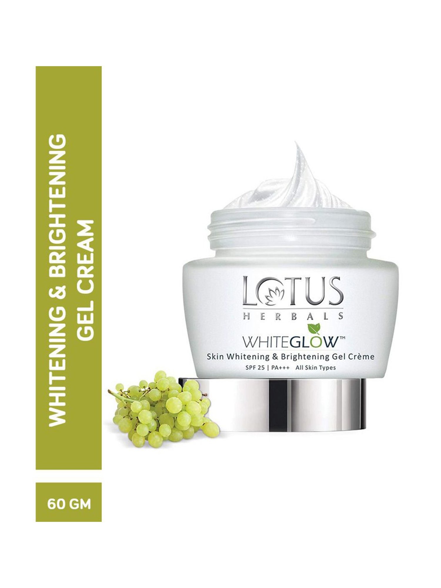 Lotus Herbals Whiteglow SPF 25 Gel Cream - 60 gm