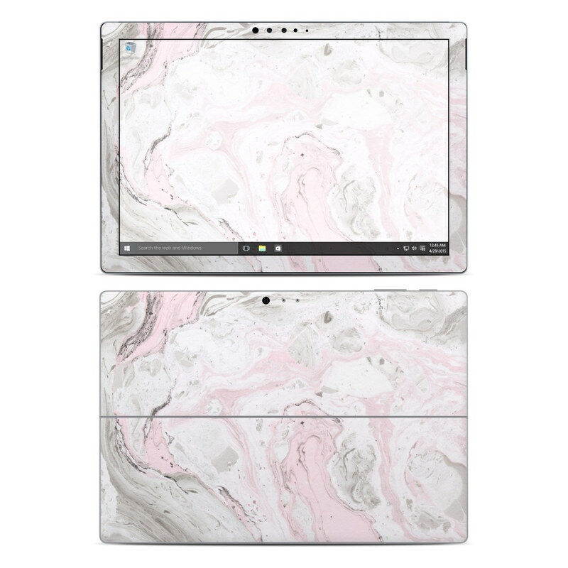 Surface Pro 4 Skin - Rosa Marble - Sticker Decal