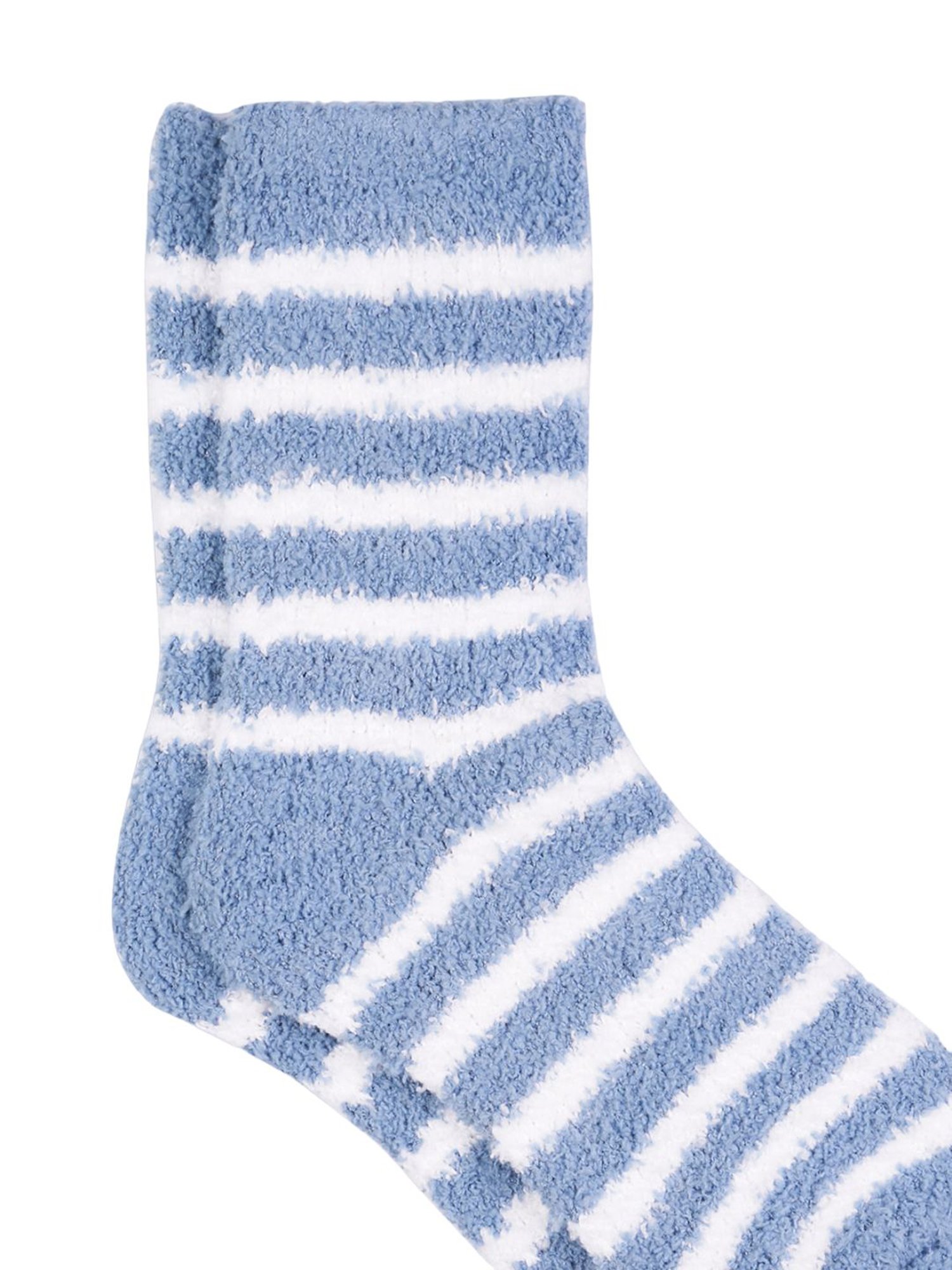 Pantaloons Junior Blue Polyester Striped Socks