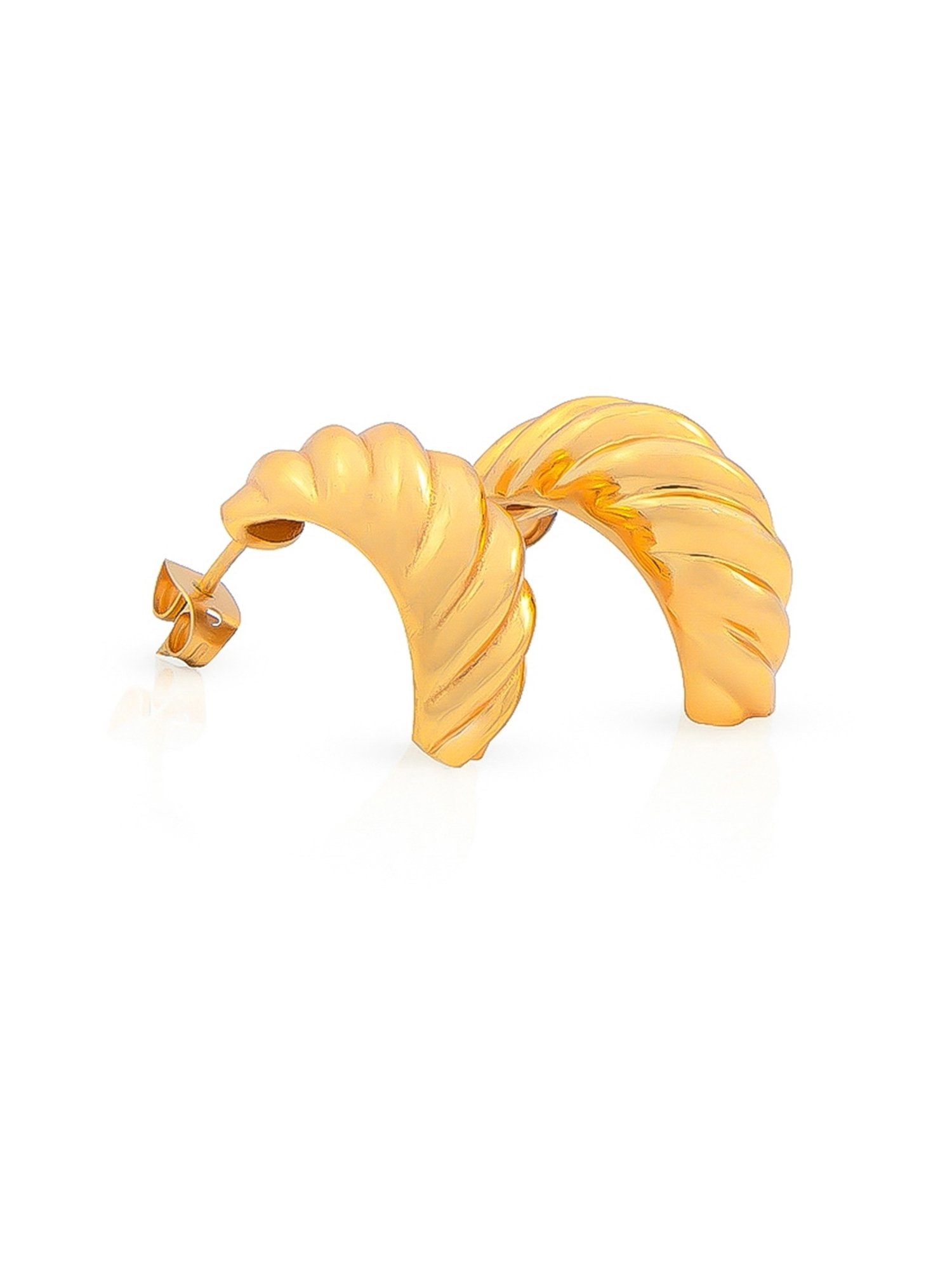 Perfectly Average Croissant Studs for Women & Girls