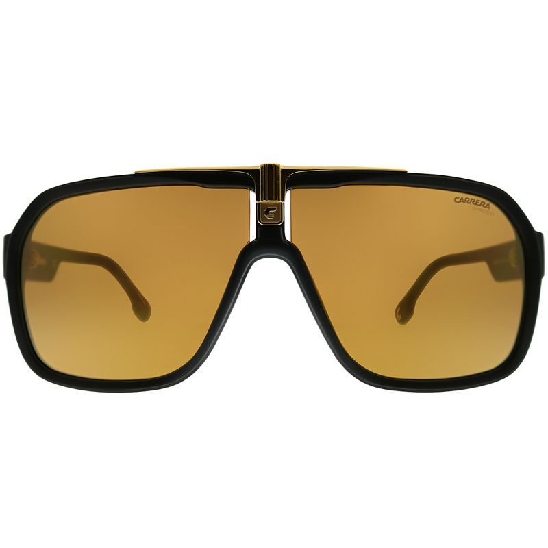 Carrera 1014/S I46 K1 Unisex Aviator Sunglasses Blck Gold 64mm