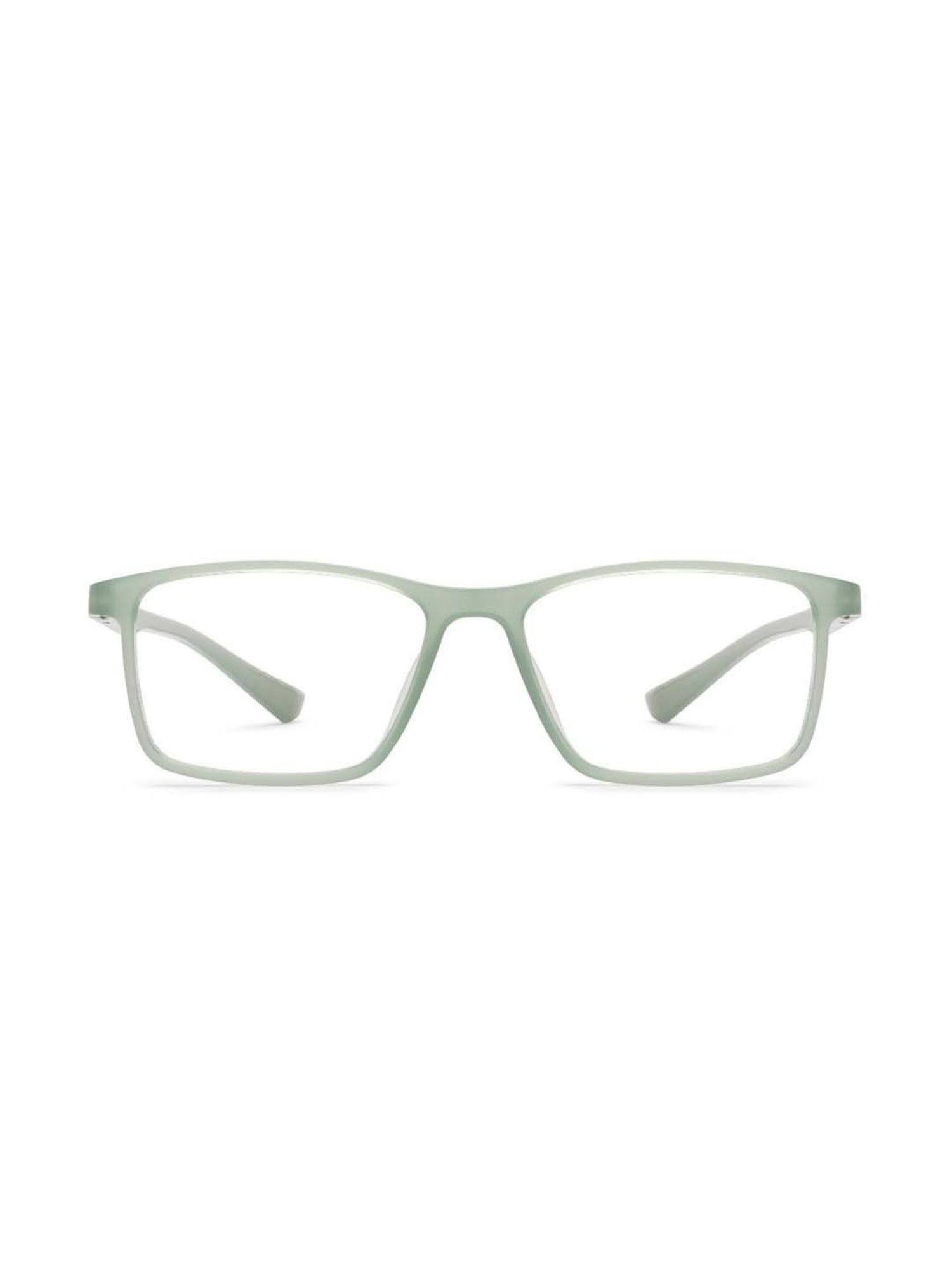 Lenskart Blu Green Rectangular Blue Light Protection Unisex Reading Glasses
