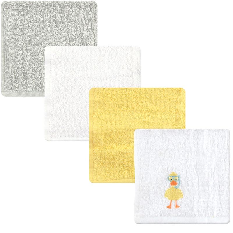 8pc Ria Turkish Cotton Washcloth Set Aqua - Enchante Home