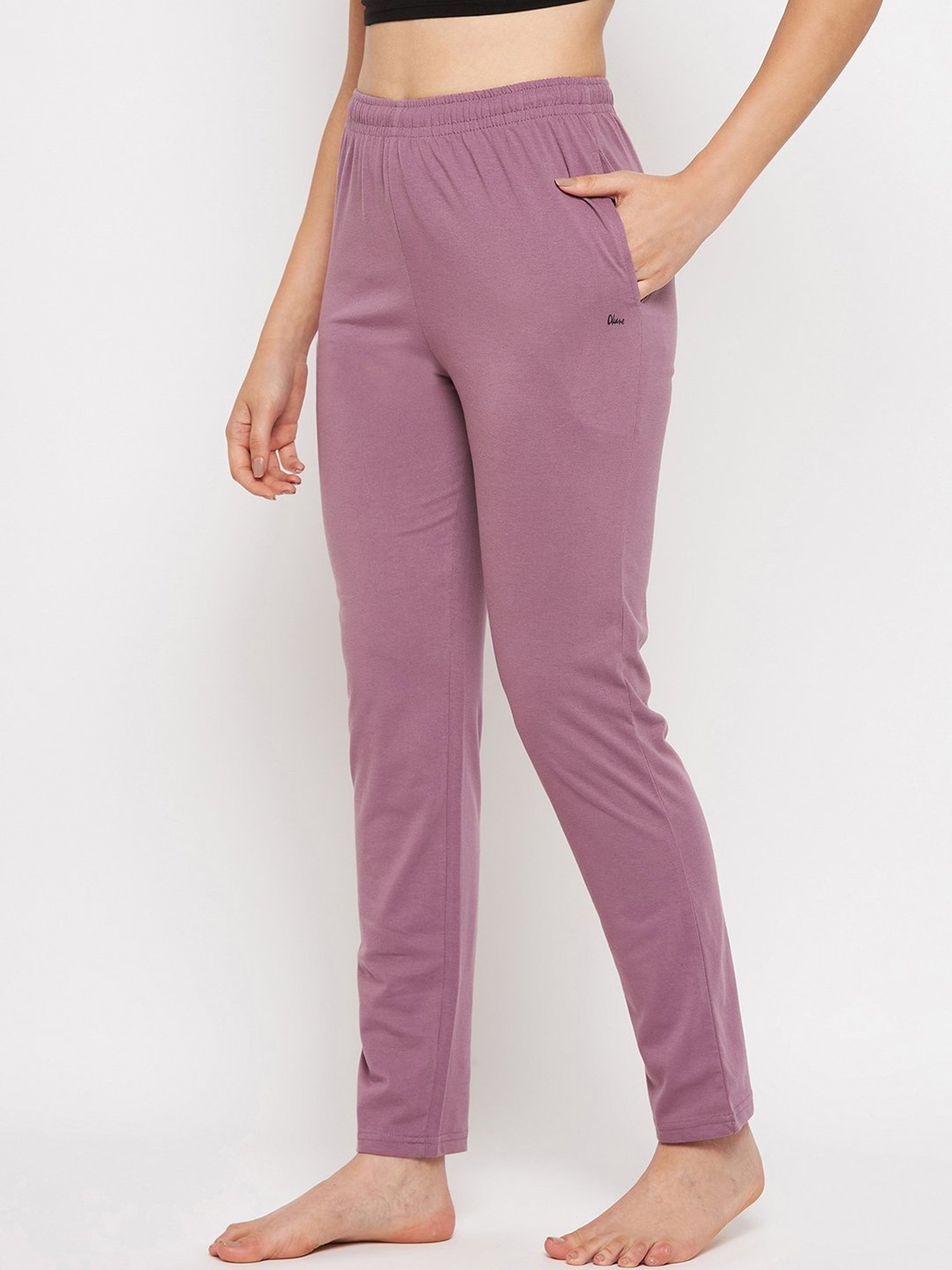 Okane Onion Pink Mid Rise Lounge Pants