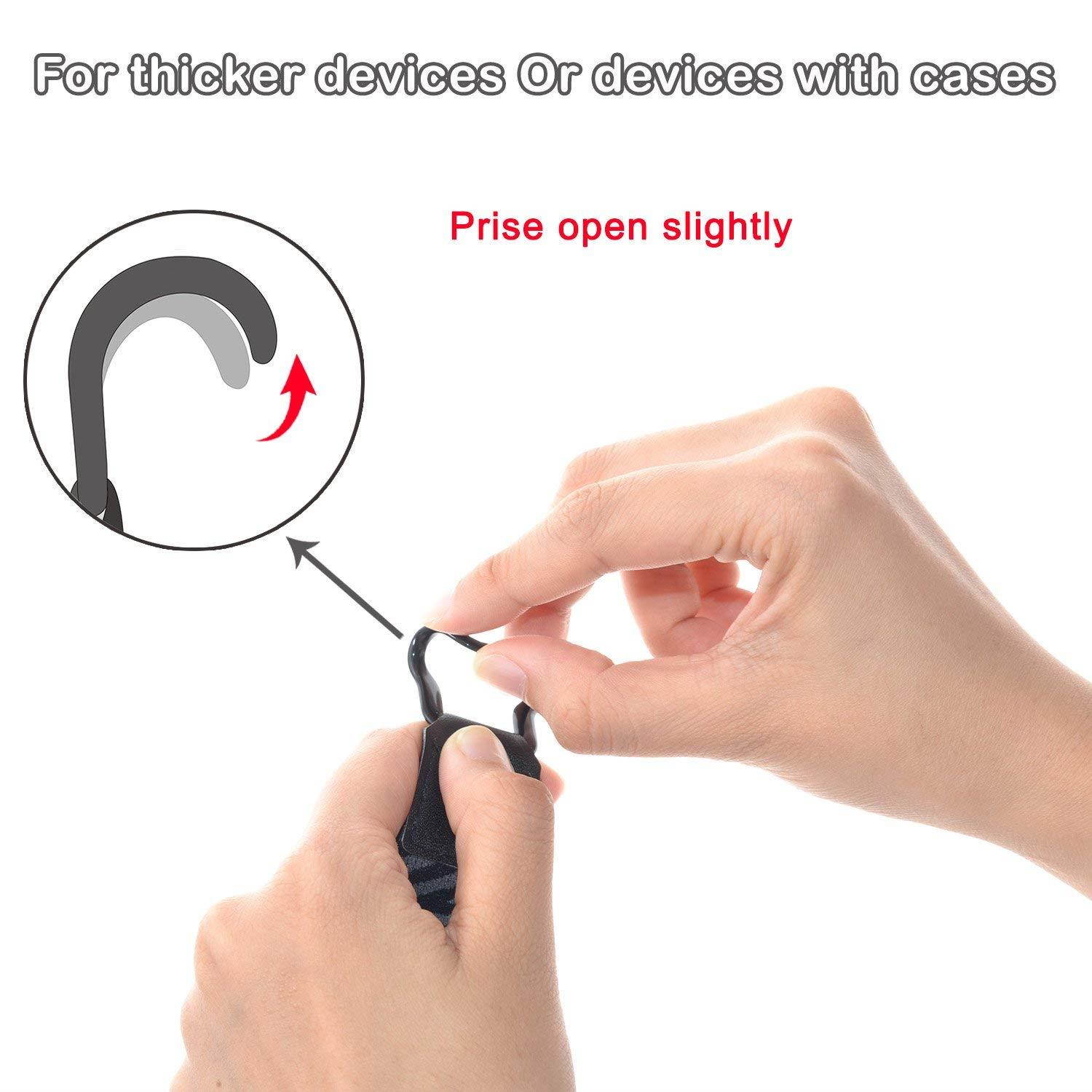 WANPOOL Universal Hand Strap Grip Holder for iPads and Tablets - iPad Pro(10.5"/11"), iPad, iPad Mini 4, iPad Air 2, Samsung Galaxy Tab & Note and More