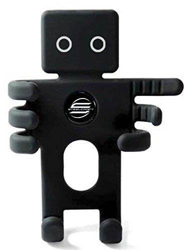 Steelcraft Car Phone Holder Mount Universal Cell Silicon Holder Car Cradle Black Fit for 5.5'' to 6.5" All Smartphones (Include Apple iPhone, Samsung, HTC, Huawei) and GPS Devices