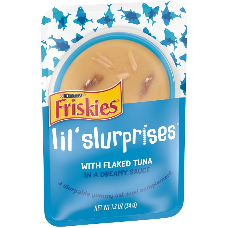Friskies Lil' Slurprises Compliments Flaked Tuna Wet Cat Food  - 1.2oz