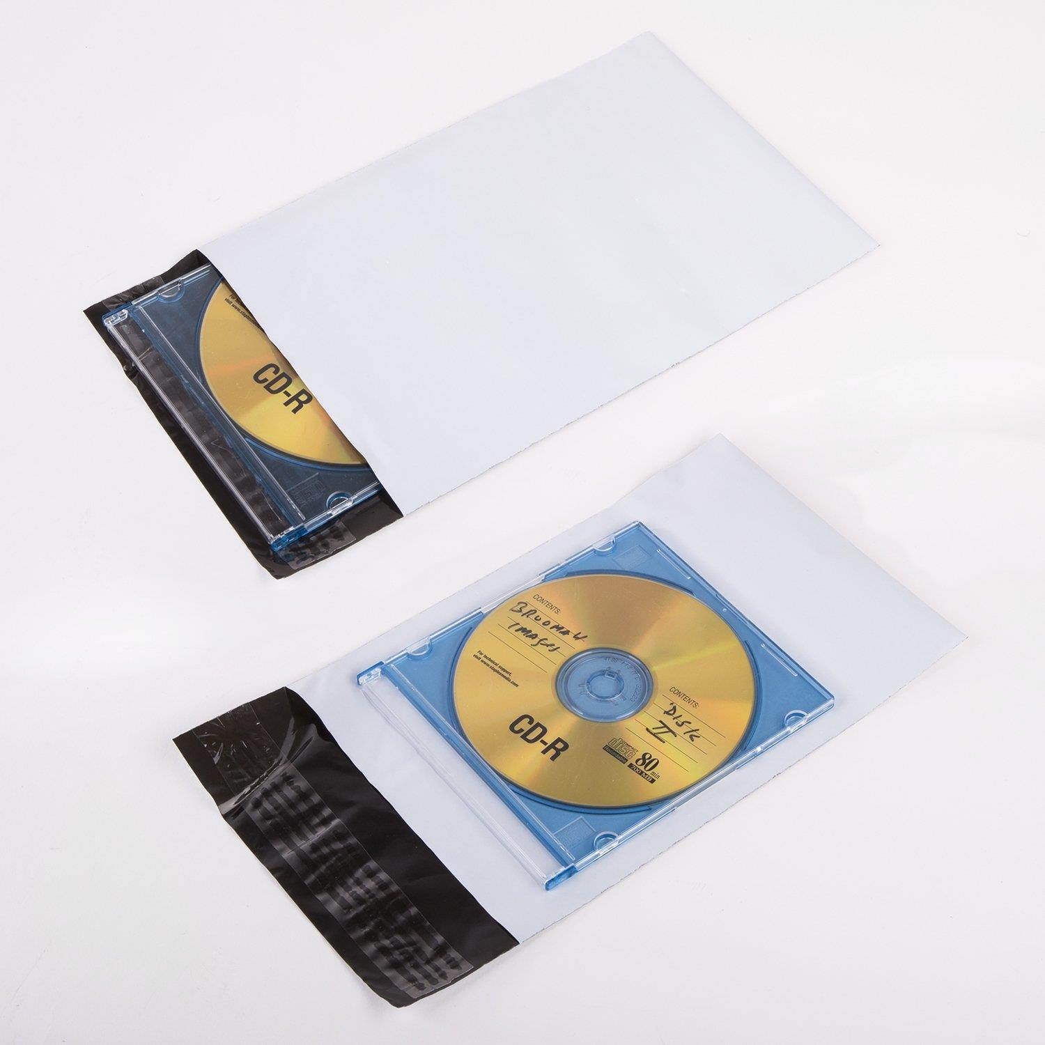 Owlpack Poly Mailer Security Bags, Self Seal, 2.5 Mil Plastic Envelopes for Shipping & Packaging(6 x 9 Inches, Pack of 500)