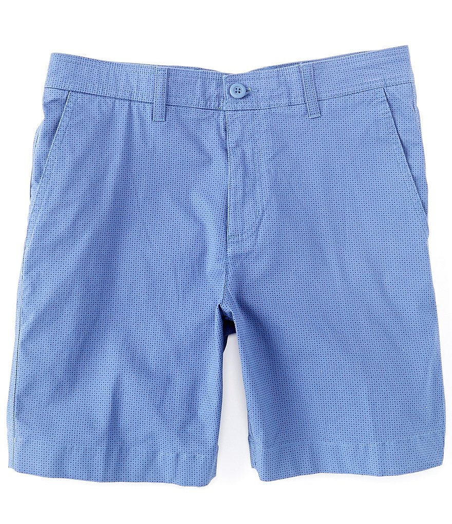 Caribbean Big and Tall 9#double; and 11#double; Inseam Knit Jacquard Shorts