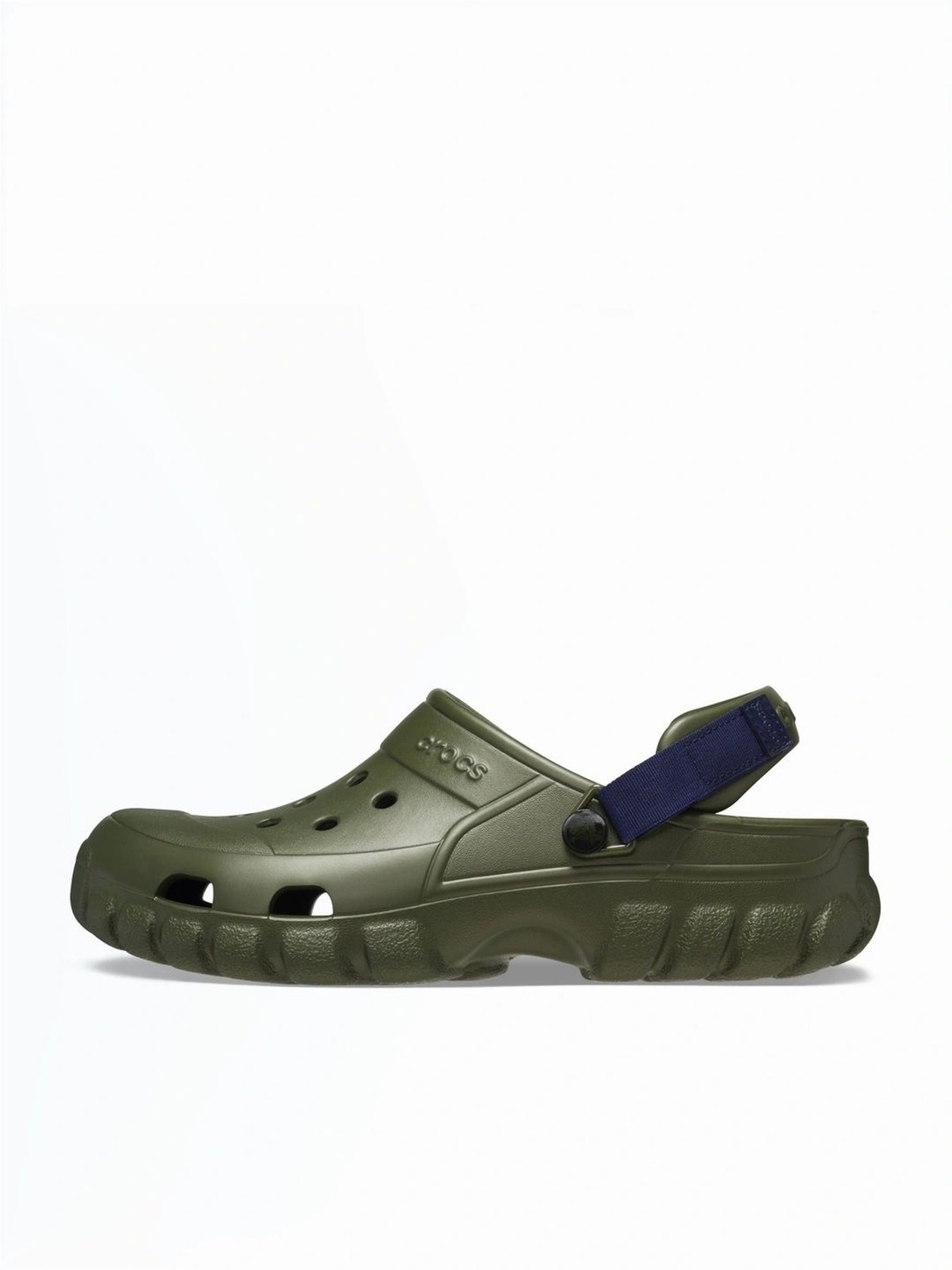 Crocs Men's Off Road Green Back Strap Clogs