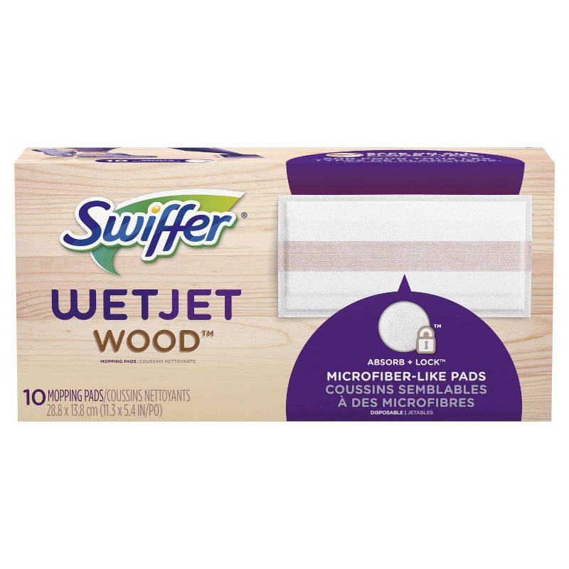 Swiffer WetJet Wood Mopping Pad Refill - 10ct