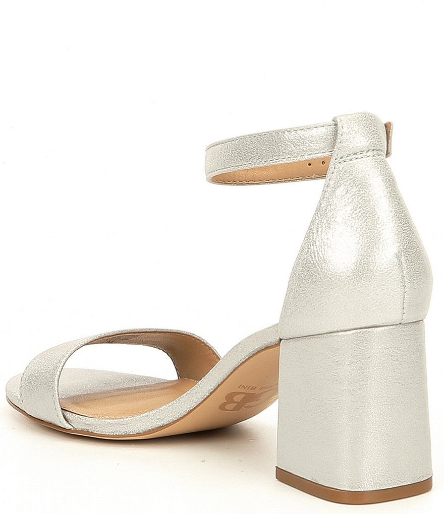 GB Block-Party Leather Two-Piece Sandals