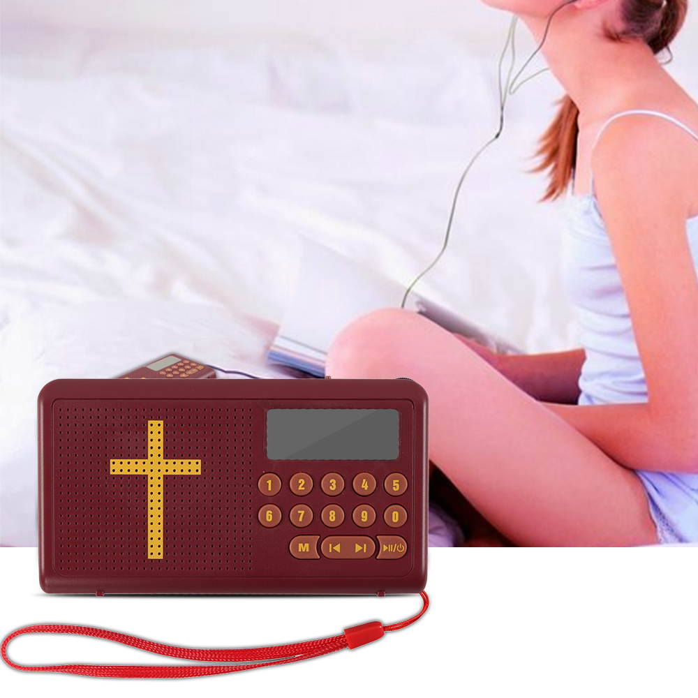 Mignova Bible Rechargeable Audio Player Electronic Bible Talking King James Version