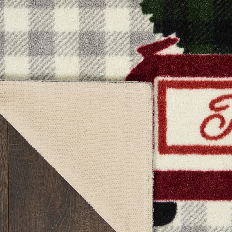 2'x3' Rectangle Floor Mat Gray - Nourison