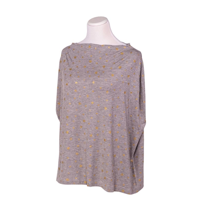 J.L. Childress 4-in-1 Multi-Use Cover Gray Gold Stars