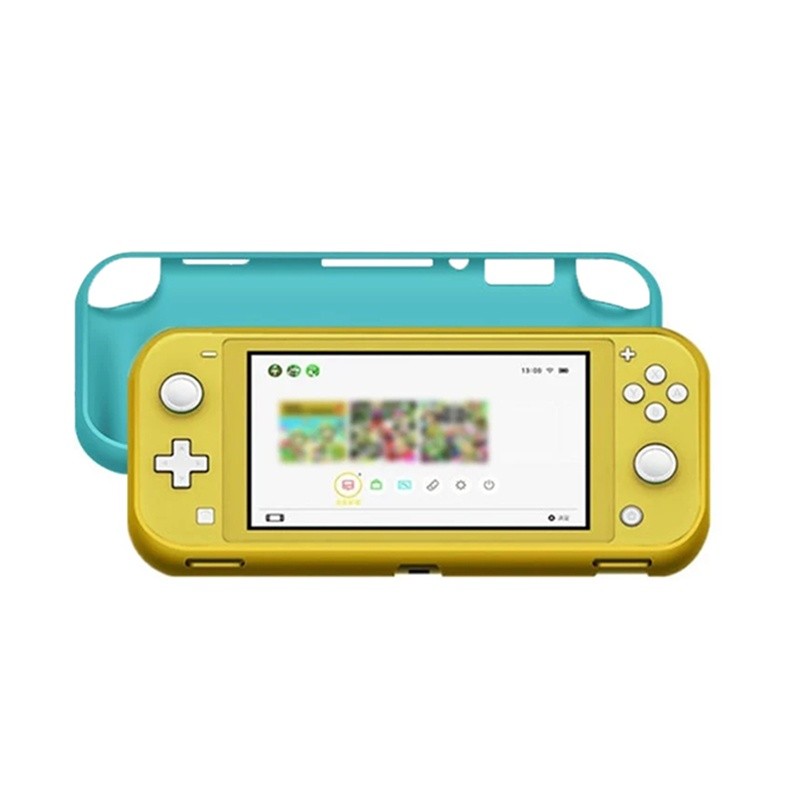 Matte Soft TPU Shell Protection Case Replacement for Nintendo Switch Lite Cover Skin Accessories with 4x Game Card Slots