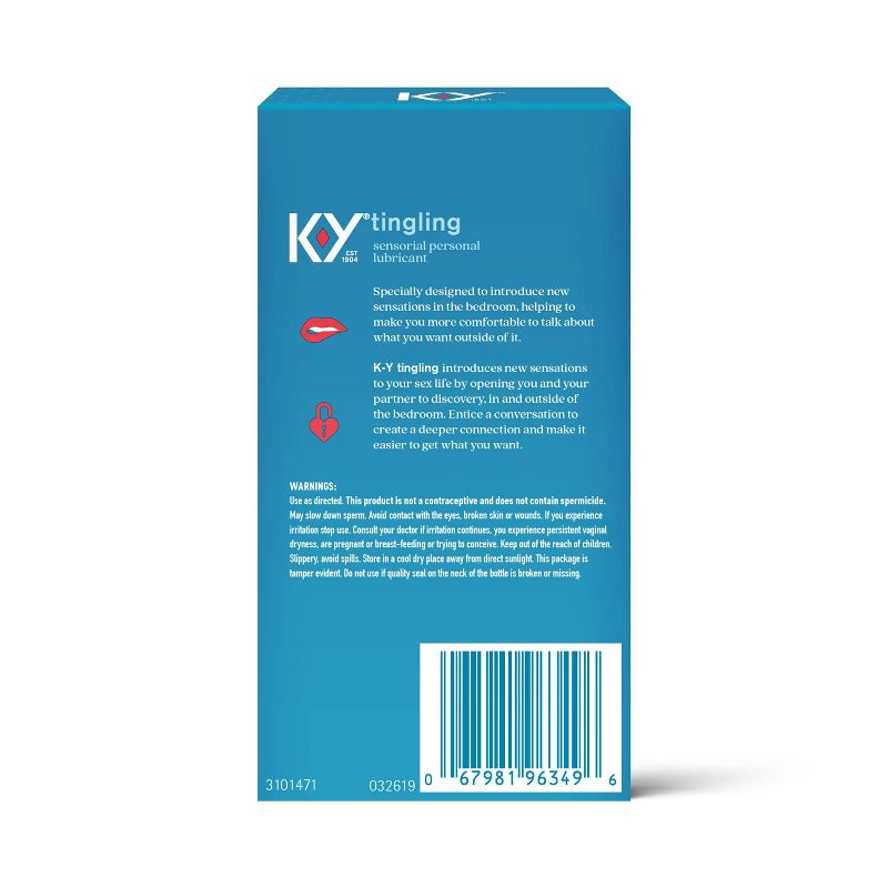 K-Y Tingling Lube - 1.69oz