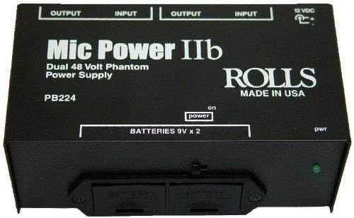 Rolls Corporation PB224 Dual Battery Powered Phantom Adapter