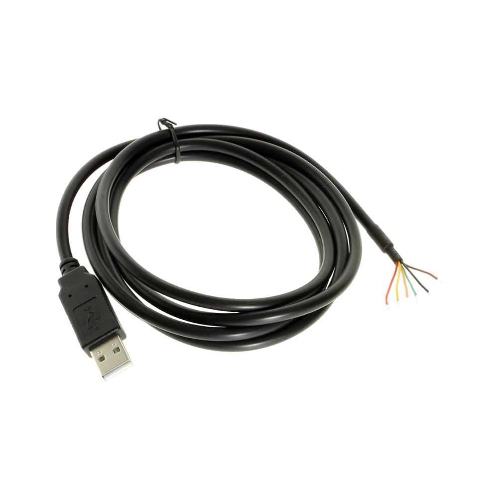 CableMax USB to TTL 232R 3.3V FTDI 6FT Cable Open Tinned Wired End