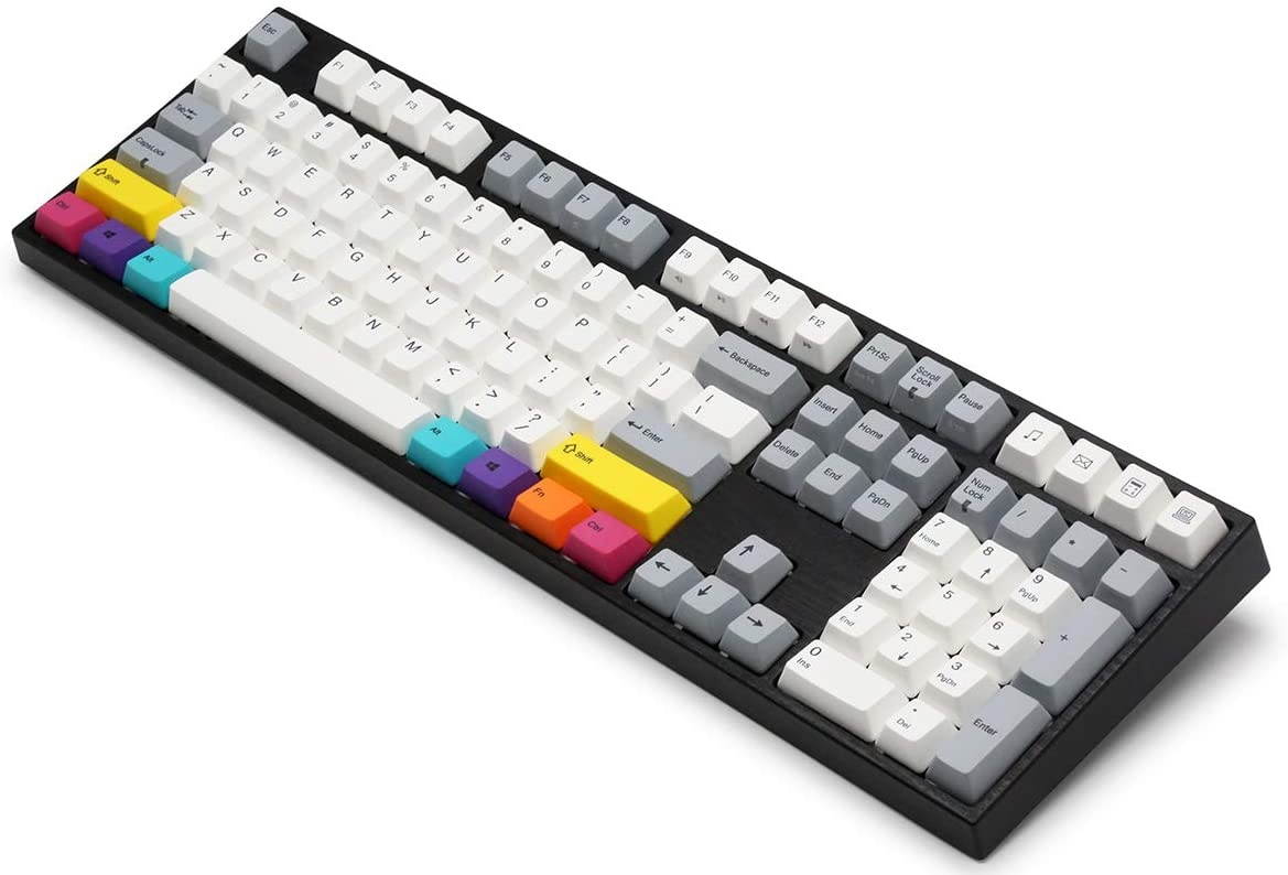 Varmilo VA108M CMPYO White LED Dye Sub PBT Mechanical Keyboard (Cherry MX Silent Red)
