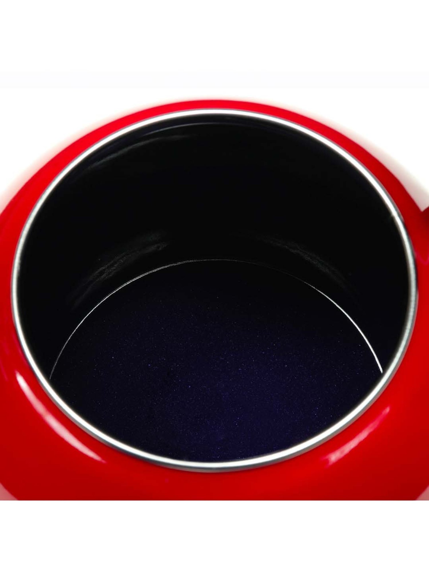 Circulon Enamel Red On Steel Whistling Tea Kettle (1.9 Liters)