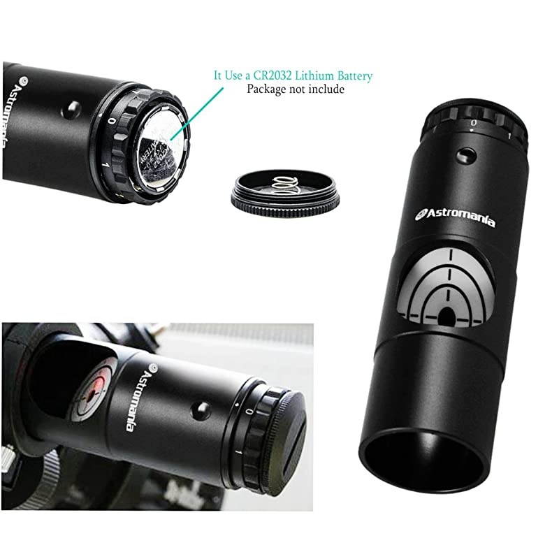 Alignment 125 Next Generation Laser Collimator for Newtonian Telescopes with This Laser You can collimate Your Newtonian Telescope in just a Few Minutes