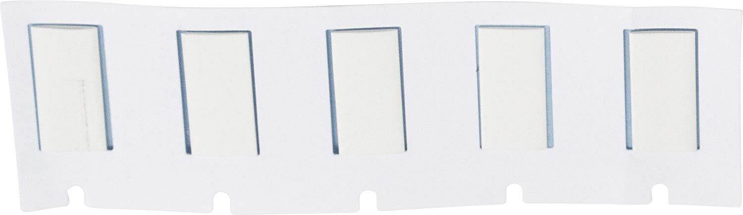 Brady PermaSleeve Heat-Shrink Polyolefin Wire Marking Sleeves (M-187-075-342) - Black On White Sleeves - Compatible with BMP41, BMP51, and BMP53 Label Makers - .335" Height, .75" Width