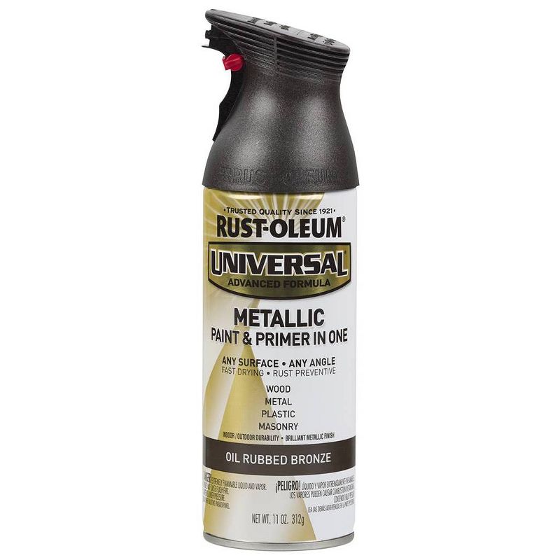 Rust-Oleum 11oz Universal Metallic Oil Rubbed Spray Paint Bronze